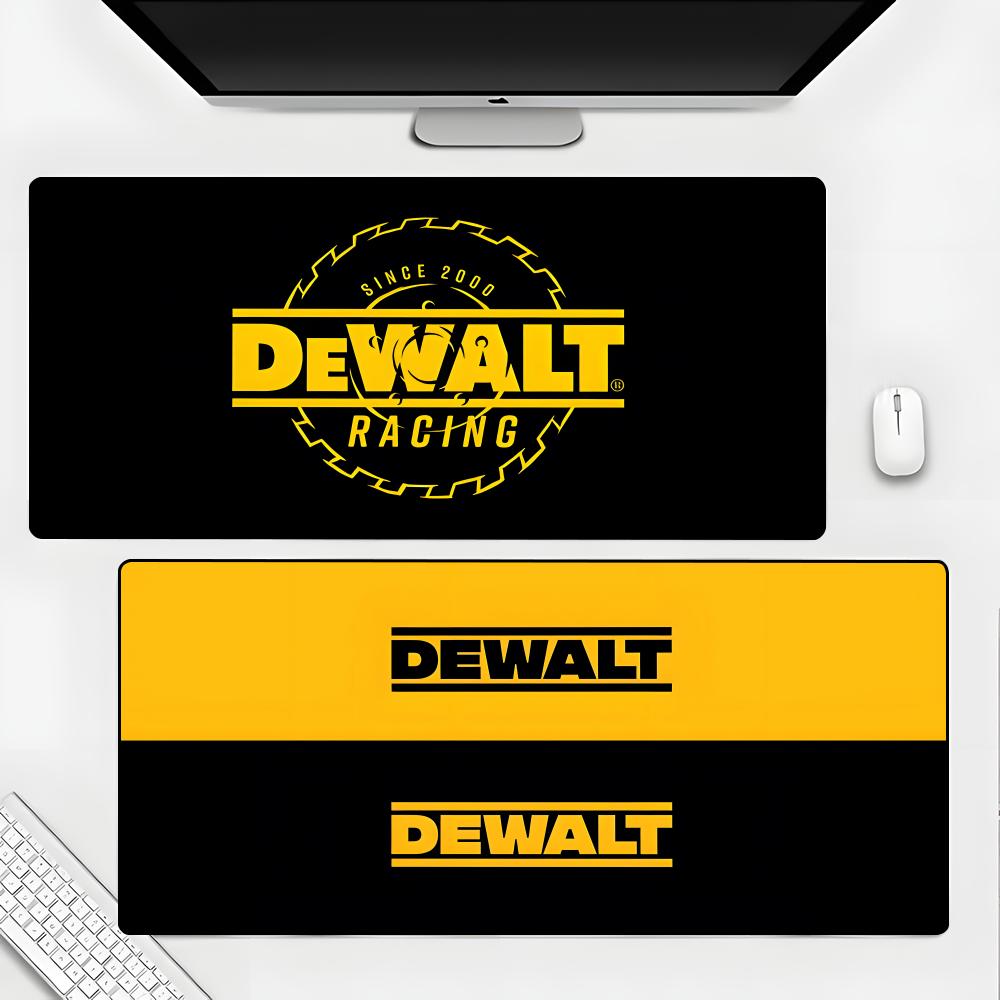 Desk Setup Laptop - D-DeWalt Cool Logo Mouse Pad Rubber