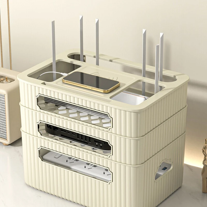WiFi Router Storage Box TV Set - Cable Box Organizer review and price