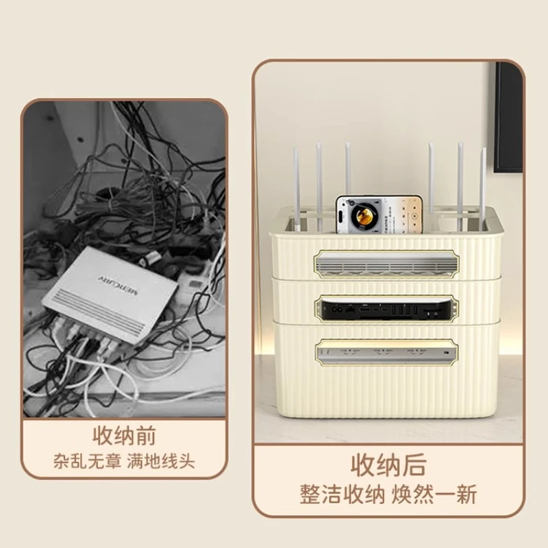 WiFi Router Storage Box TV Set - Cable Box Organizer review and price