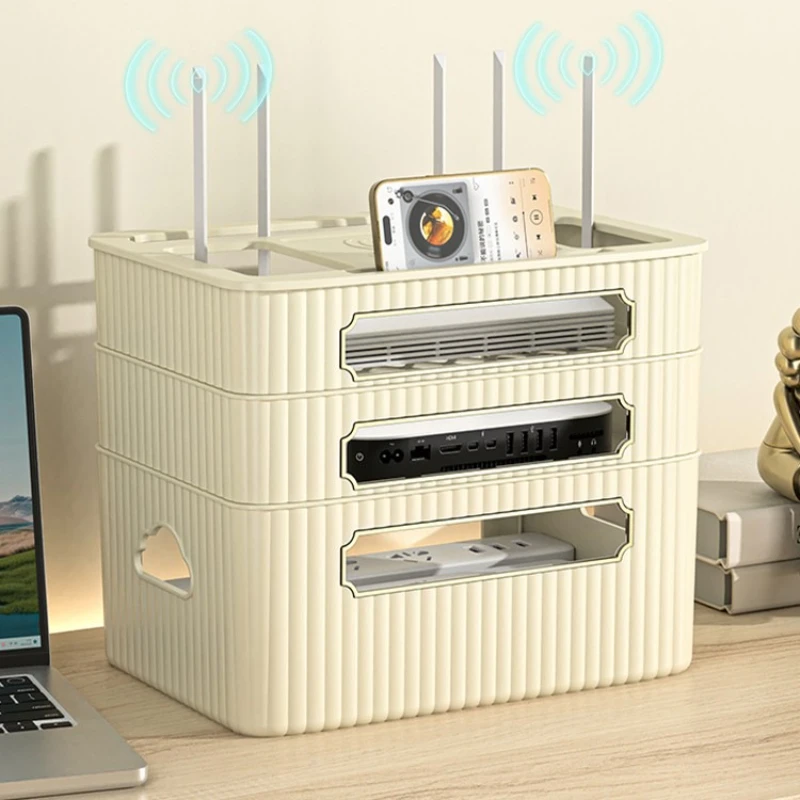 WiFi Router Storage Box TV Set - Cable Box Organizer review and price