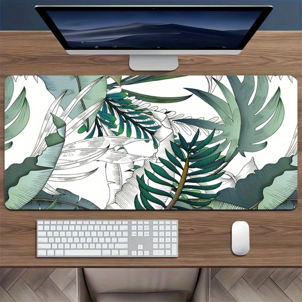 Tropical plant pattern, anti-s - Desk Setup Simple review and price