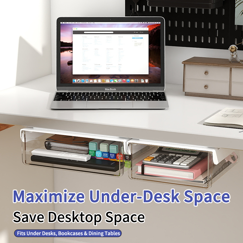 Under Desk Hidden Drawer Syste - Desk Setup For Studying review and price