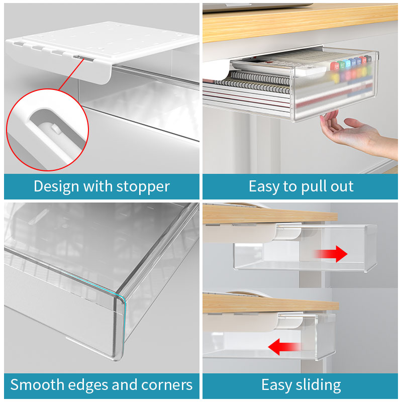 Under Desk Hidden Drawer Syste - Desk Setup For Studying review and price