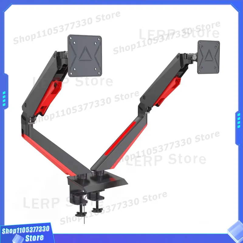 Aluminum Dual Monitor Arm 15 t - Desk Setup Dual Monitor review and price