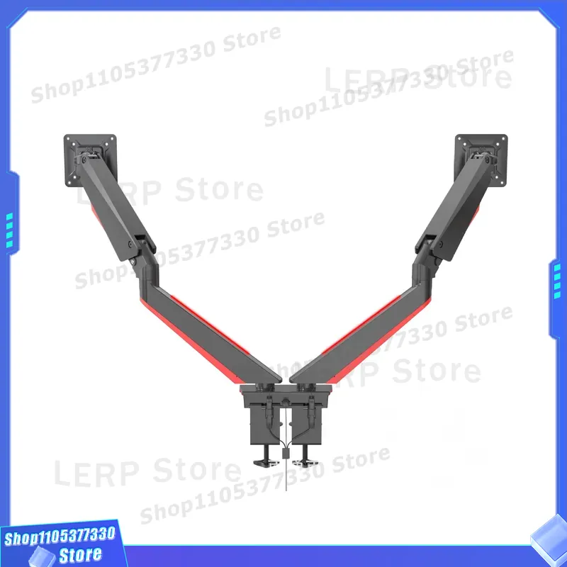 Aluminum Dual Monitor Arm 15 t - Desk Setup Dual Monitor review and price
