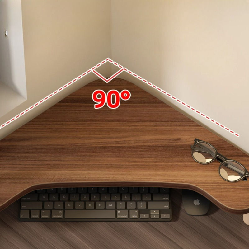 Corner Computer Stand, Triangl - Monitor Riser Wood review and price