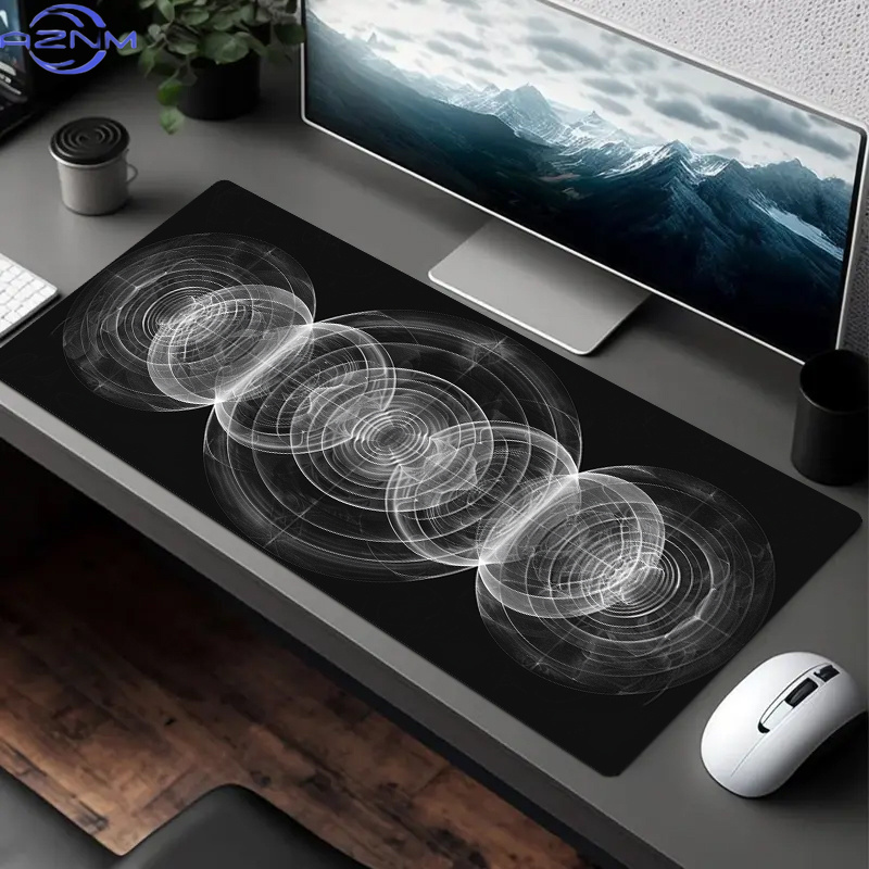 Large Black and White Spiral P - Desk Setup Or Set Up review and price