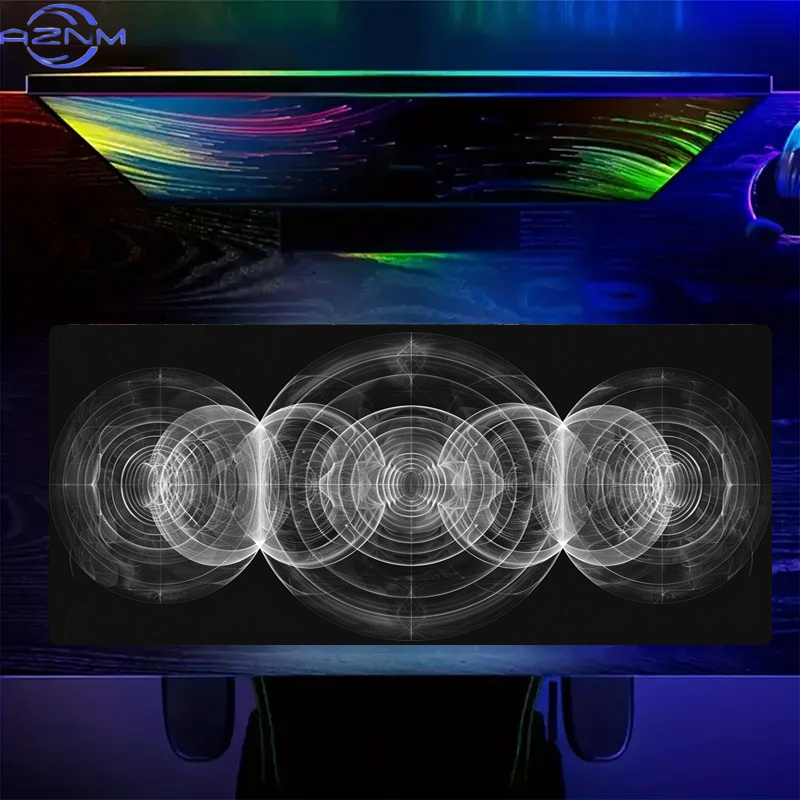 Large Black and White Spiral P - Desk Setup Or Set Up review and price