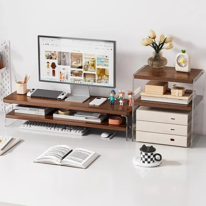 Acrylic Display Height Bracket - Monitor Riser Wood review and price