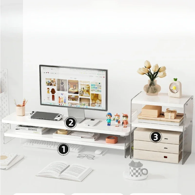Acrylic Display Height Bracket - Monitor Riser Wood review and price