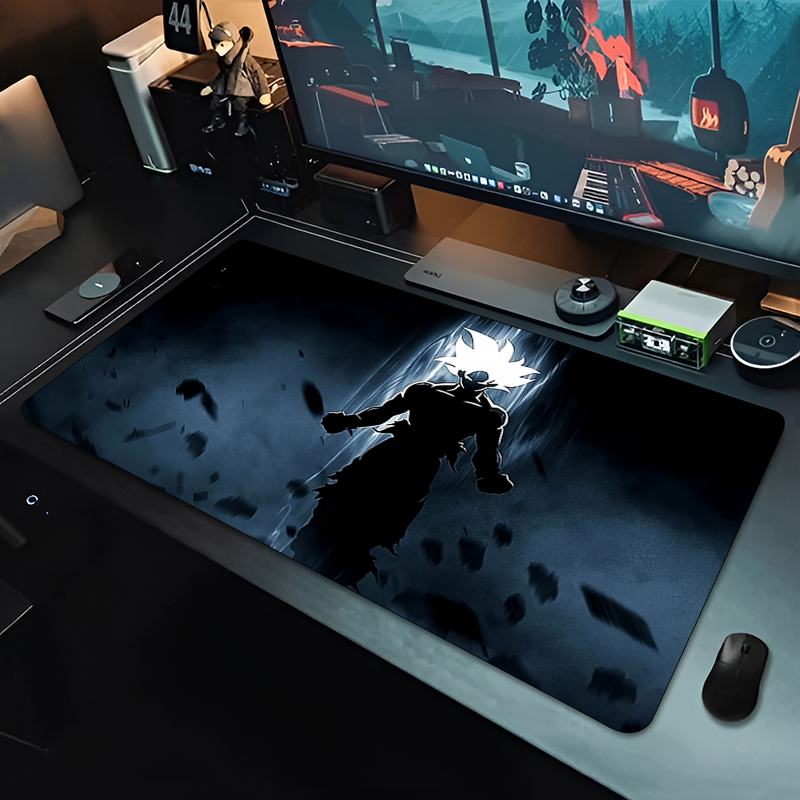 DBZ Black Anime Mouse Pad Drag - Desk Setup Mat review and price
