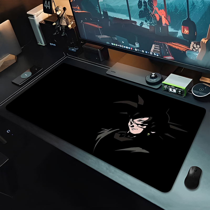 DBZ Black Anime Mouse Pad Drag - Desk Setup Mat review and price