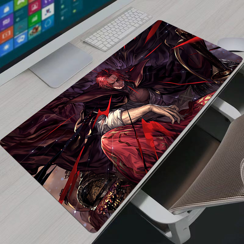 One Piece Shanks Mouse Pad Lar - Desk Setup Mat review and price