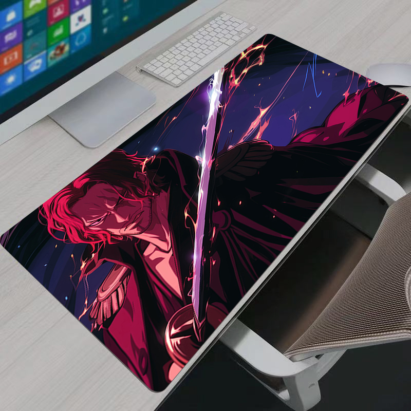 One Piece Shanks Mouse Pad Lar - Desk Setup Mat review and price