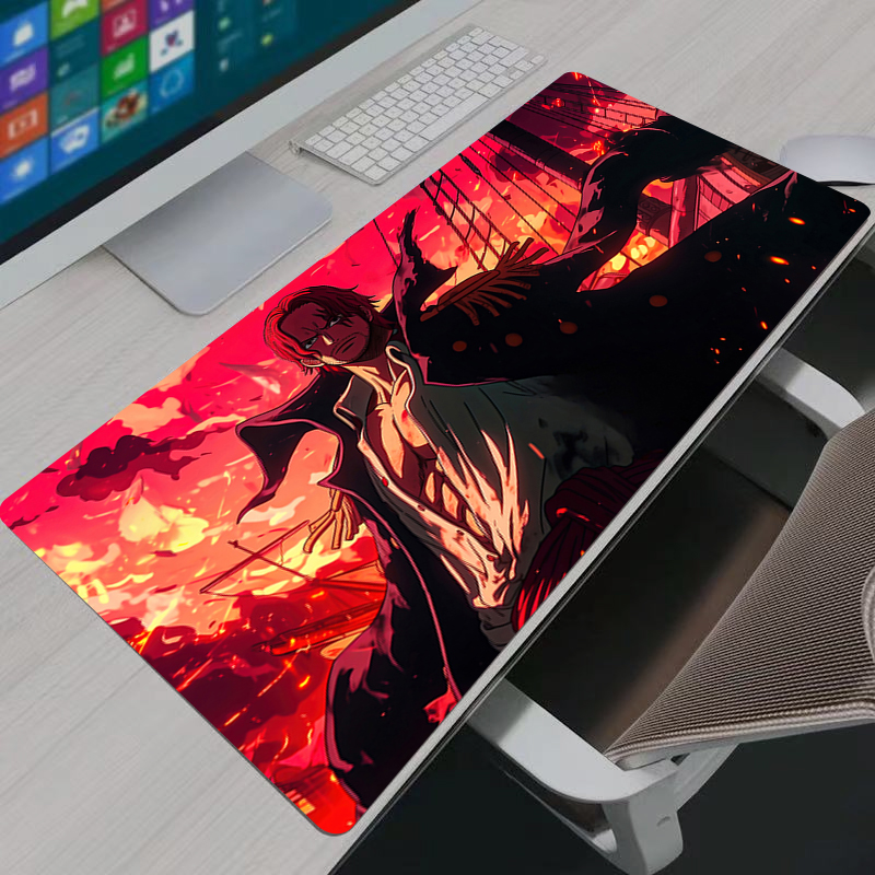 One Piece Shanks Mouse Pad Lar - Desk Setup Mat review and price