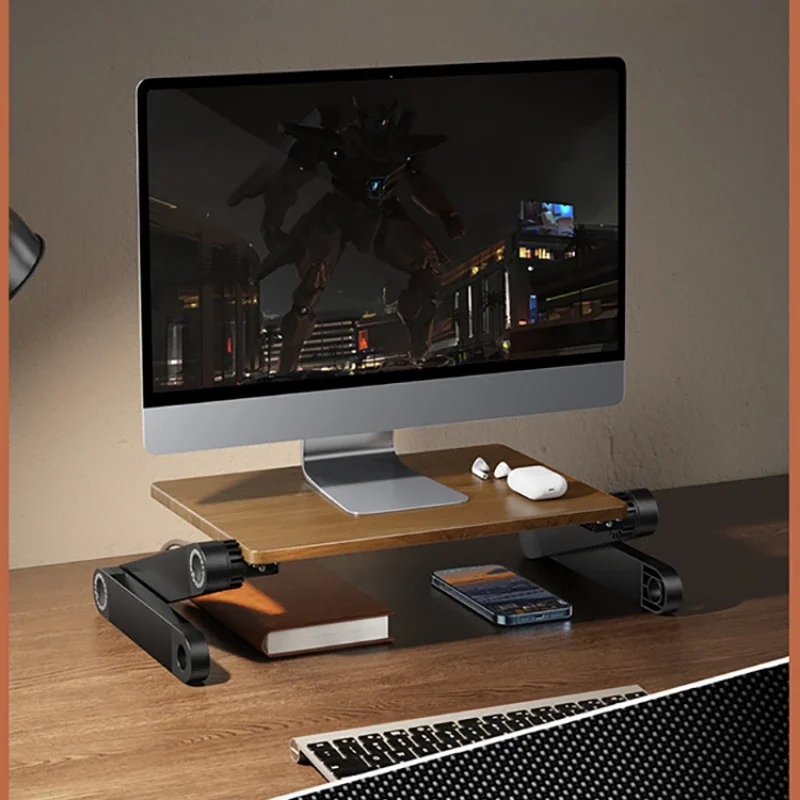 Solid Wood Laptop Height Stand - Monitor Riser Wood review and price