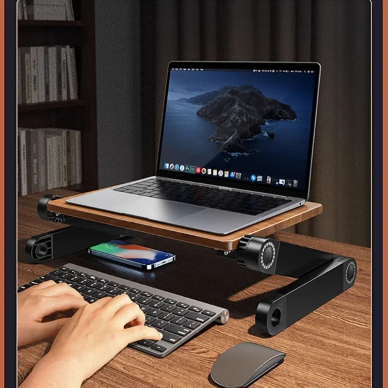 Solid Wood Laptop Height Stand - Monitor Riser Wood review and price