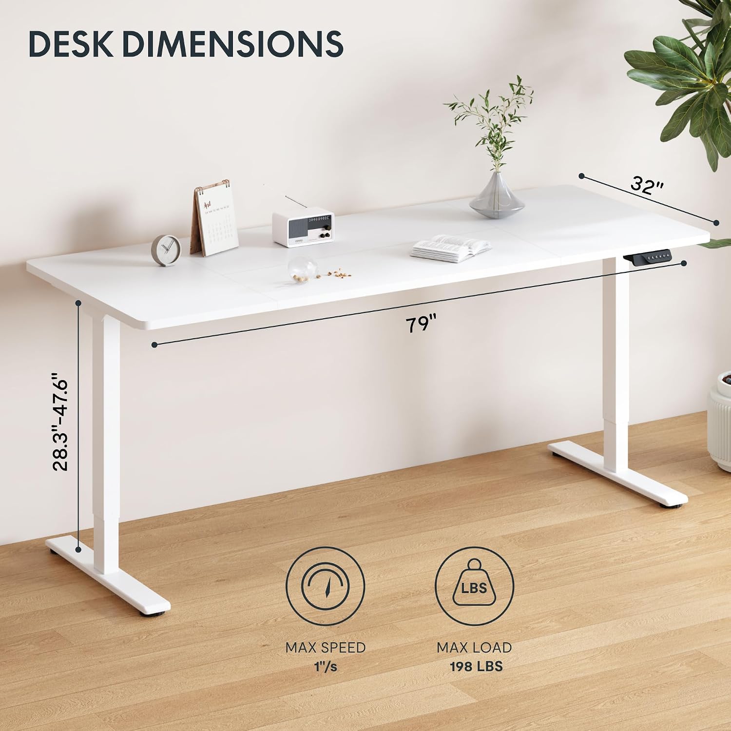 Large Dual Motor Electric Stan - Desk Setup Dual Monitor review and price