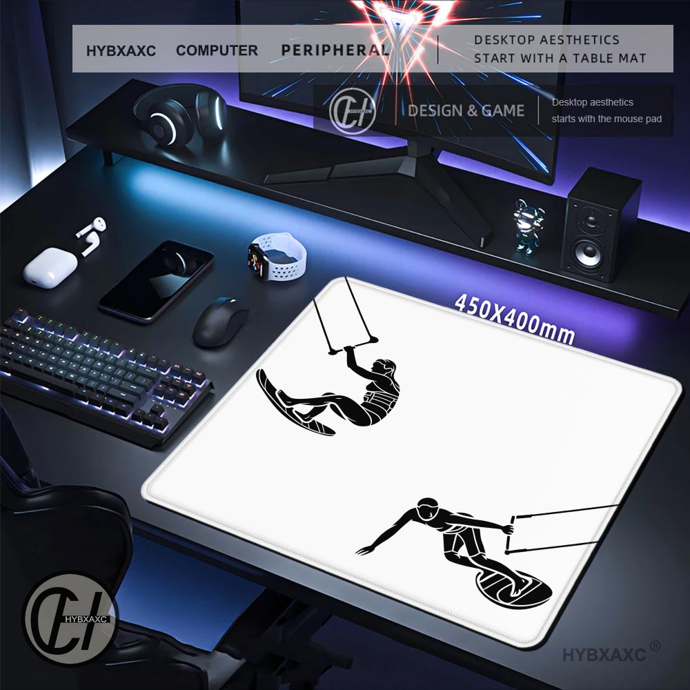 HYBXAXC Kitesurf Line Art Mous - Desk Setup Or Set Up review and price