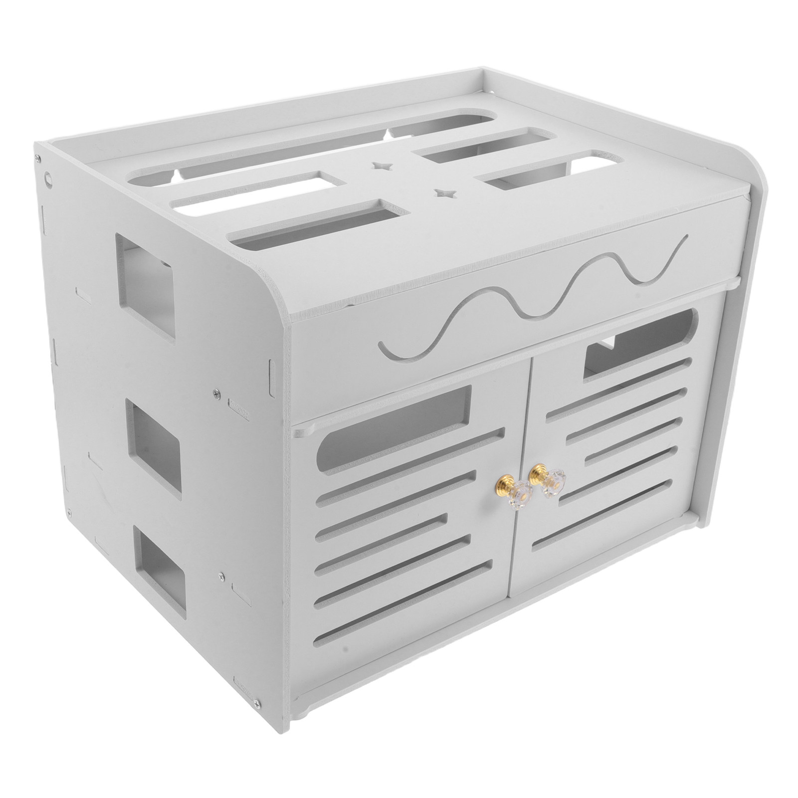 3-Layer WiFi Router Storage Bo - Cable Box Organizer review and price