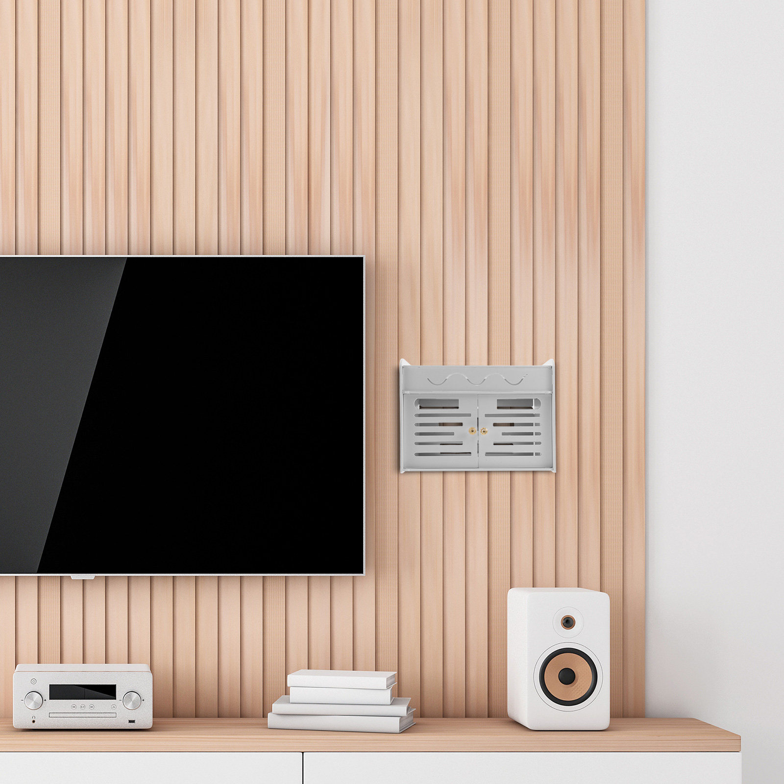3-Layer WiFi Router Storage Bo - Cable Box Organizer review and price