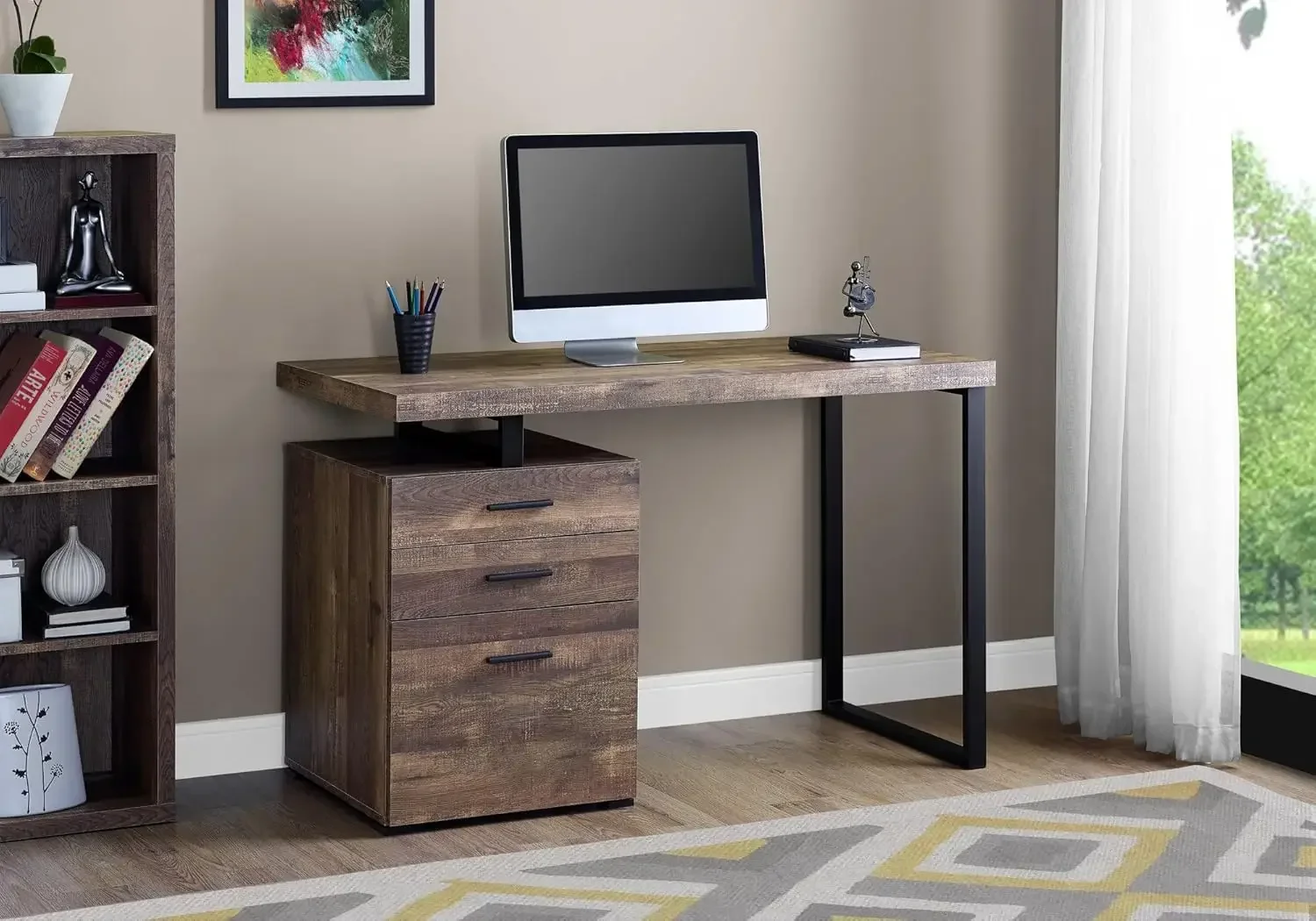 Computer Desk with File Cabine - Desk Setup Or Set Up review and price