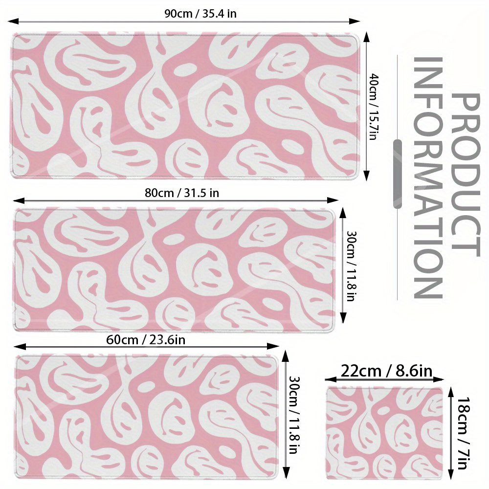 Aesthetic Pink Desk Mat Large  - Desk Setup For Studying review and price