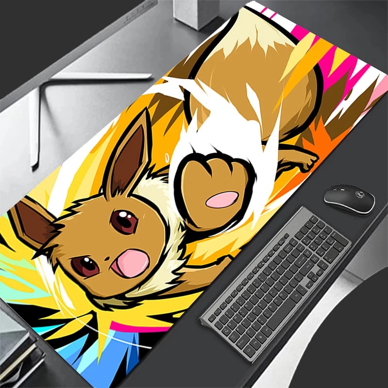 P-Pokemon Eevee Anime Gaming M - Desk Setup Mat review and price