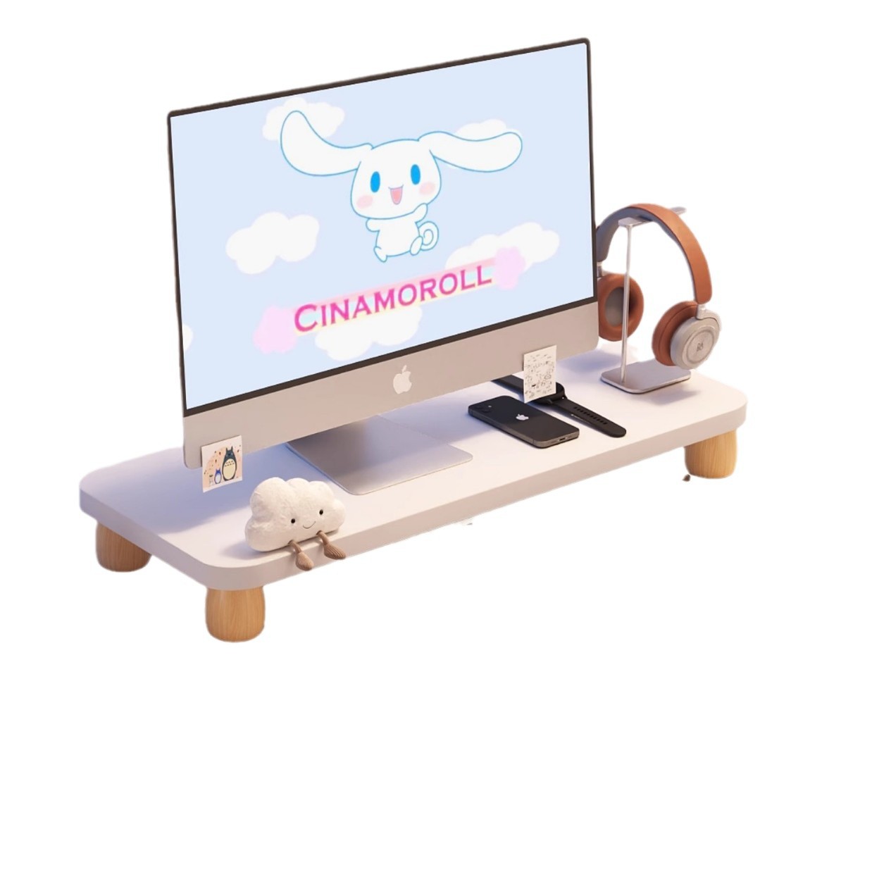 Adjustable Monitor Riser Deskt - Monitor Riser Wood review and price