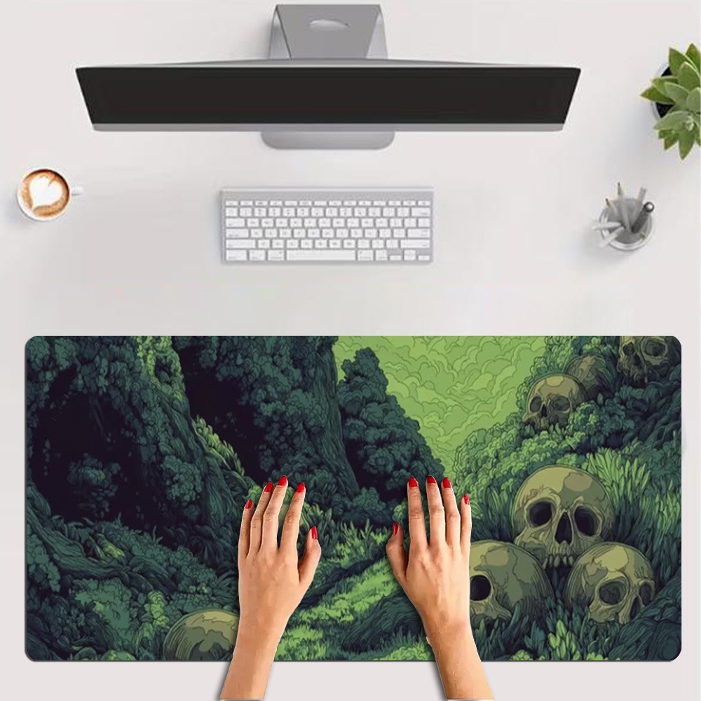 With mysterious and eerie fore - Desk Setup Simple review and price