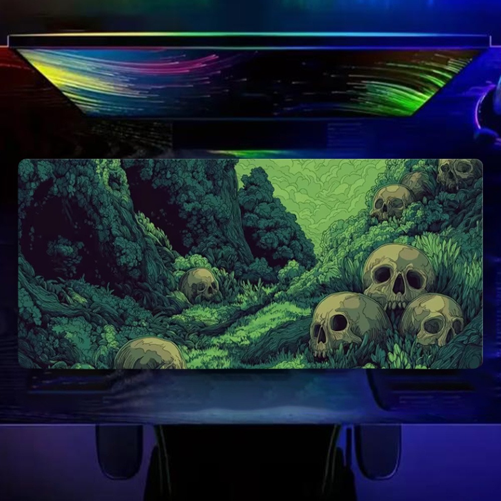 With mysterious and eerie fore - Desk Setup Simple review and price