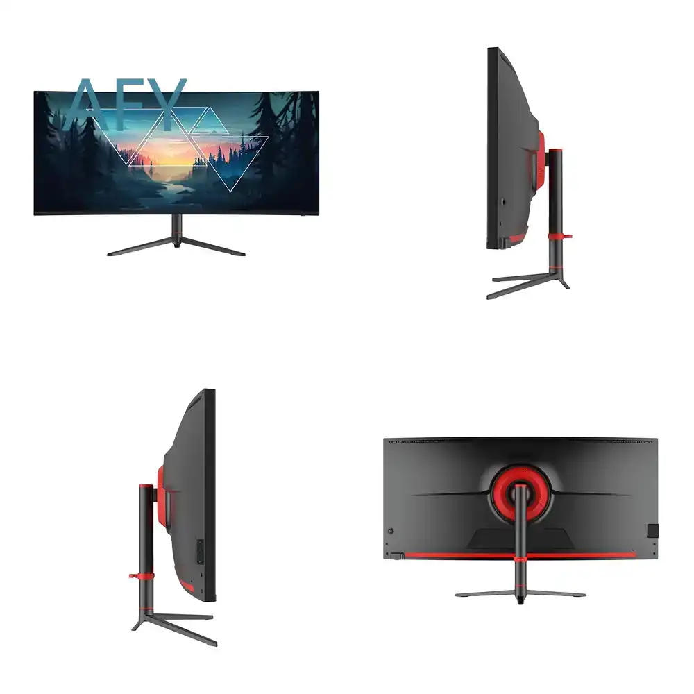 Flashworth 34 inch 4K curved g - Desk Setup Dual Monitor review and price