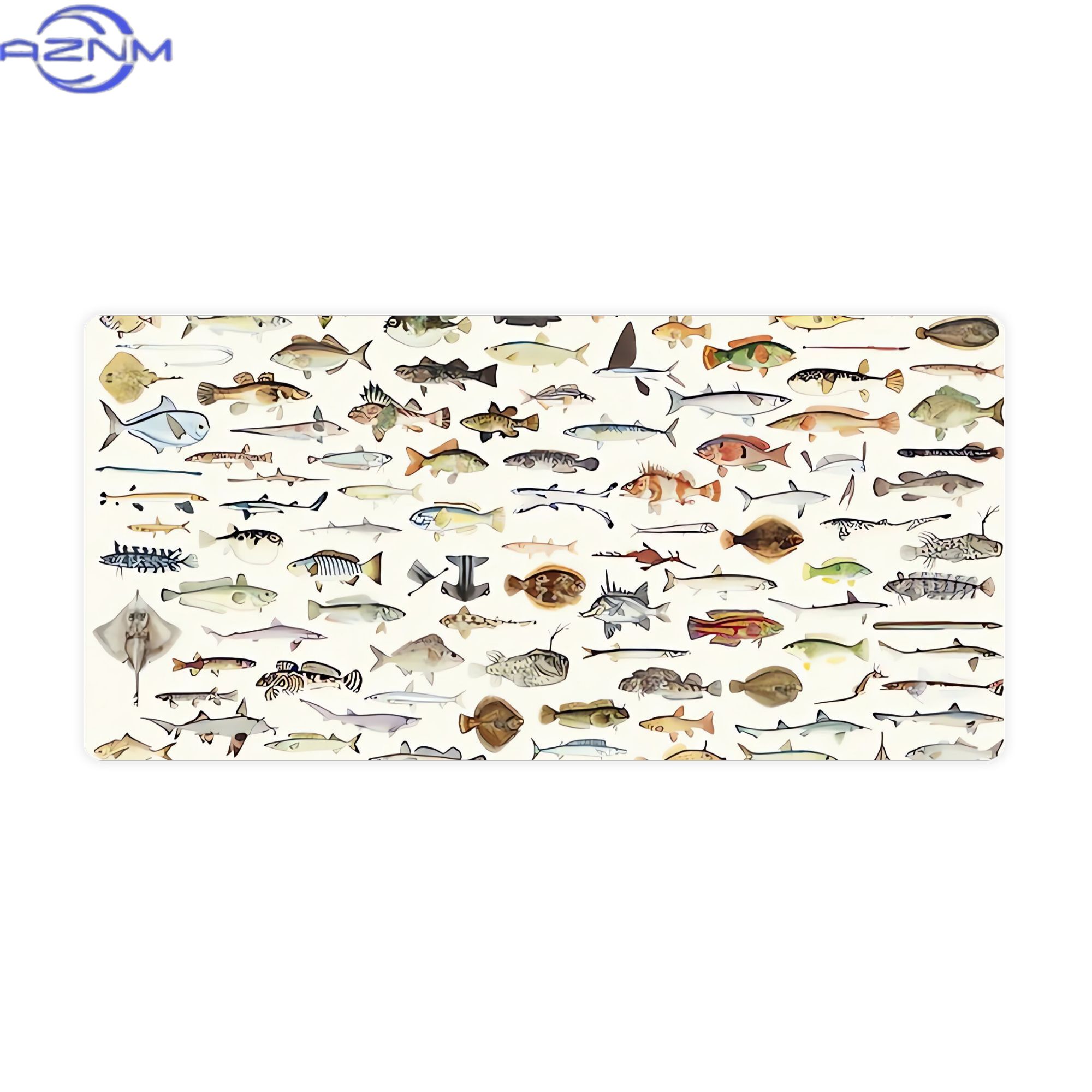 Fish Desk Mat for Mood Lightin - Desk Setup Or Set Up review and price