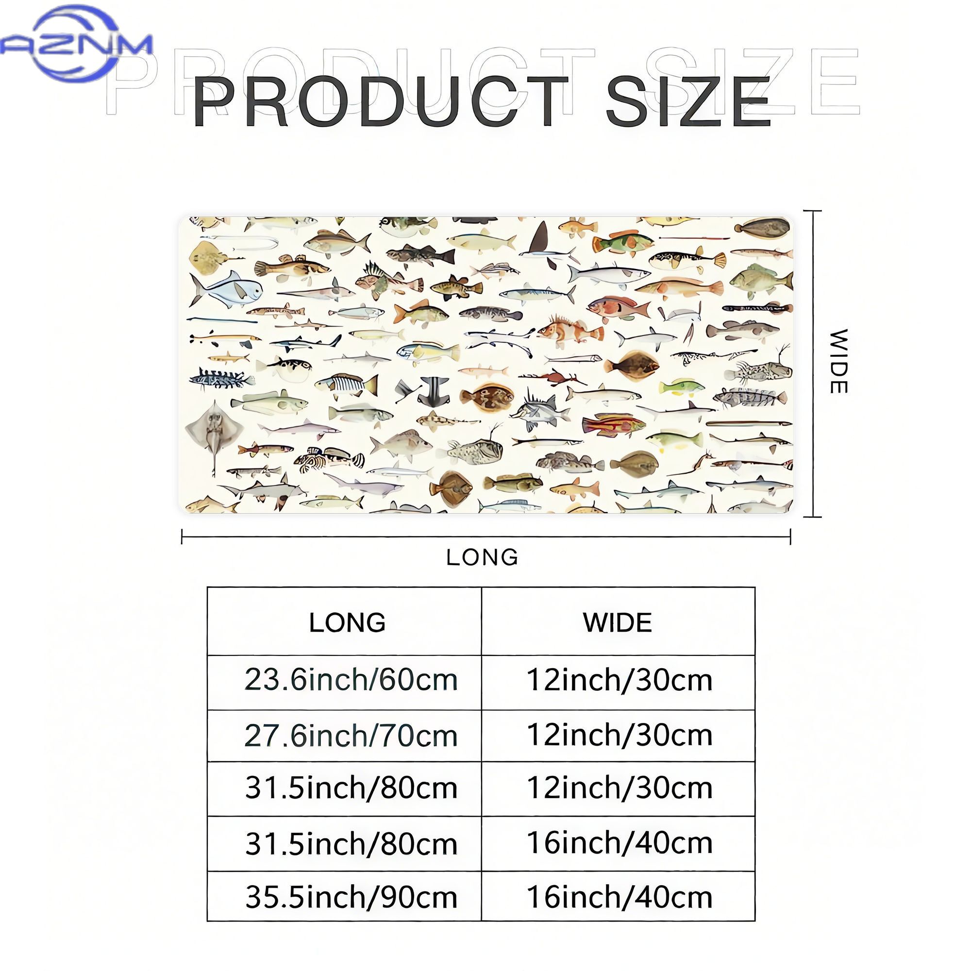 Fish Desk Mat for Mood Lightin - Desk Setup Or Set Up review and price