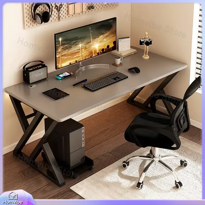 Modern Wooden Computer Desk fo - Desk Setup For Studying review and price
