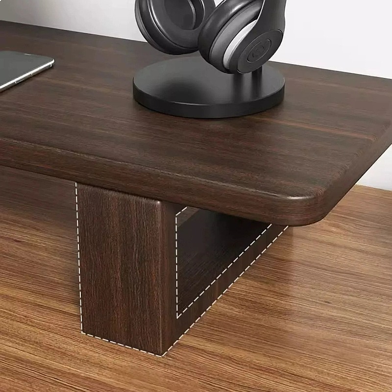 Walnut Monitor Stand Riser Adj - Monitor Riser Wood review and price