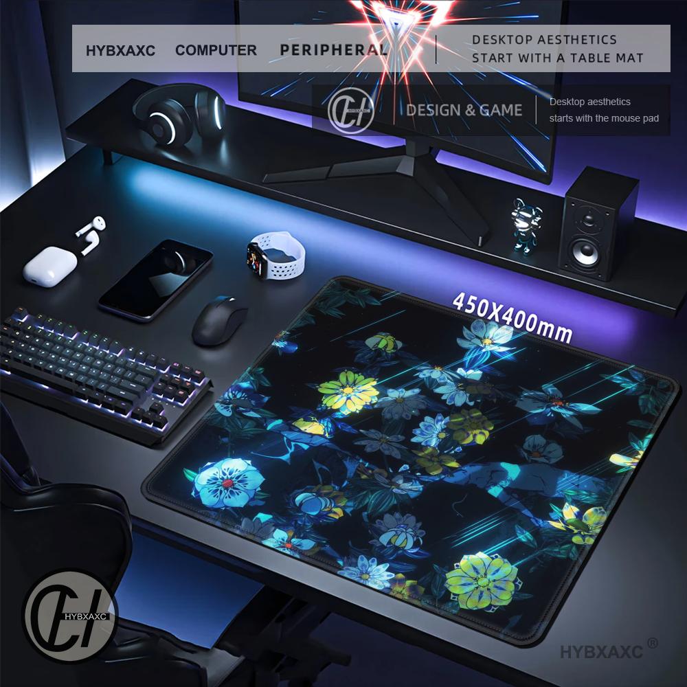 HYBXAXC Dark Floral Manga Back - Desk Setup Or Set Up review and price