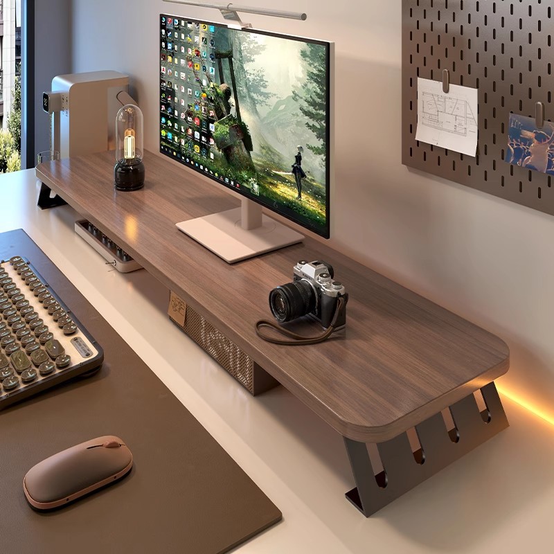 Monitor Height Increase Stand  - Monitor Riser Wood review and price