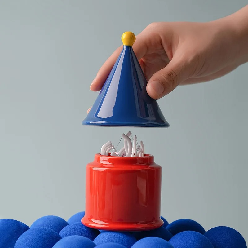 Ceramic Toothpick Holder Dopam - Cable Box Organizer review and price
